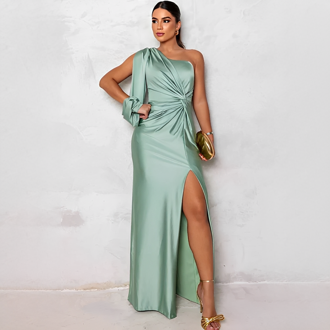 Glaizza - Chic One-Shoulder Dress for Women