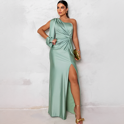 Glaizza - Chic One-Shoulder Dress for Women