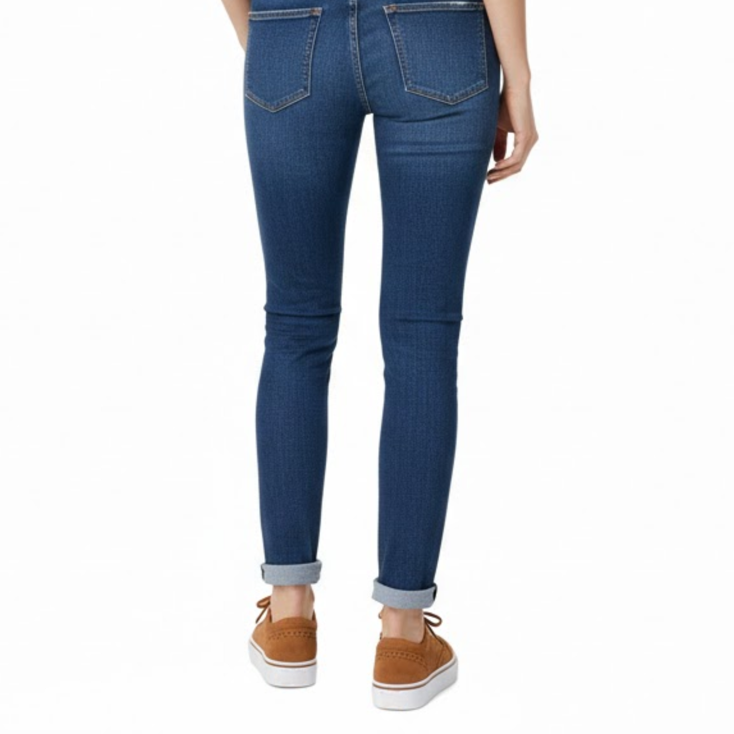 Women's Casual Lace-Up Flat Loafers with Round Toe and Durable PVC Sole