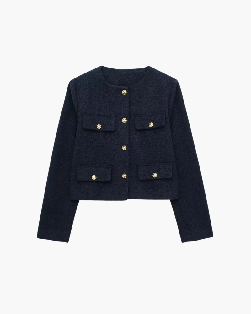 London Crop Tailored Blazer