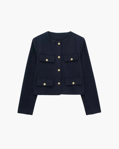 London Crop Tailored Blazer