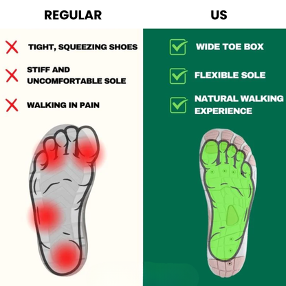 Non-Slip Barefoot Shoes for Winter - Healthy Footwear for Men and Women