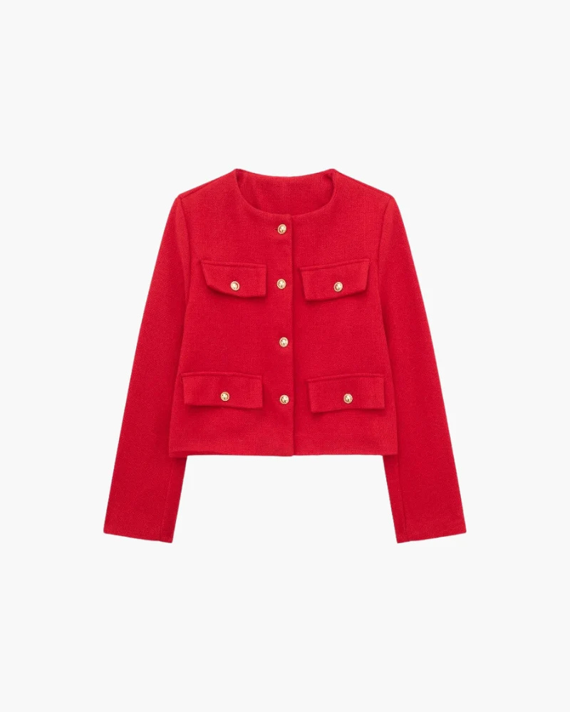 London Crop Tailored Blazer