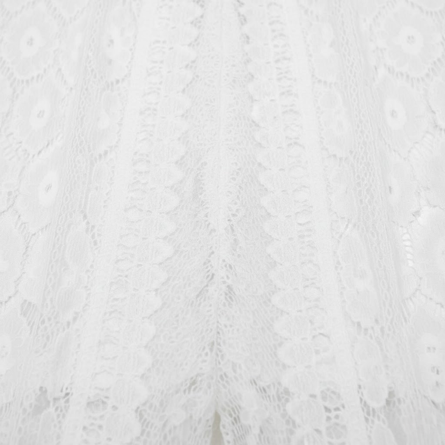 Women's Floral Lace V-Neck Maxi Dress with Empire Waist and Front Split