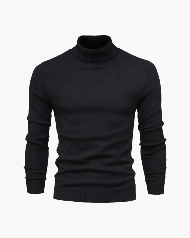 Bernese Peak Wool Turtleneck