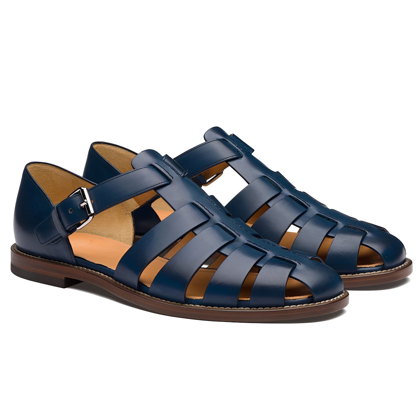 Willard - Stylish Sandals with Sewn Buckle for Men