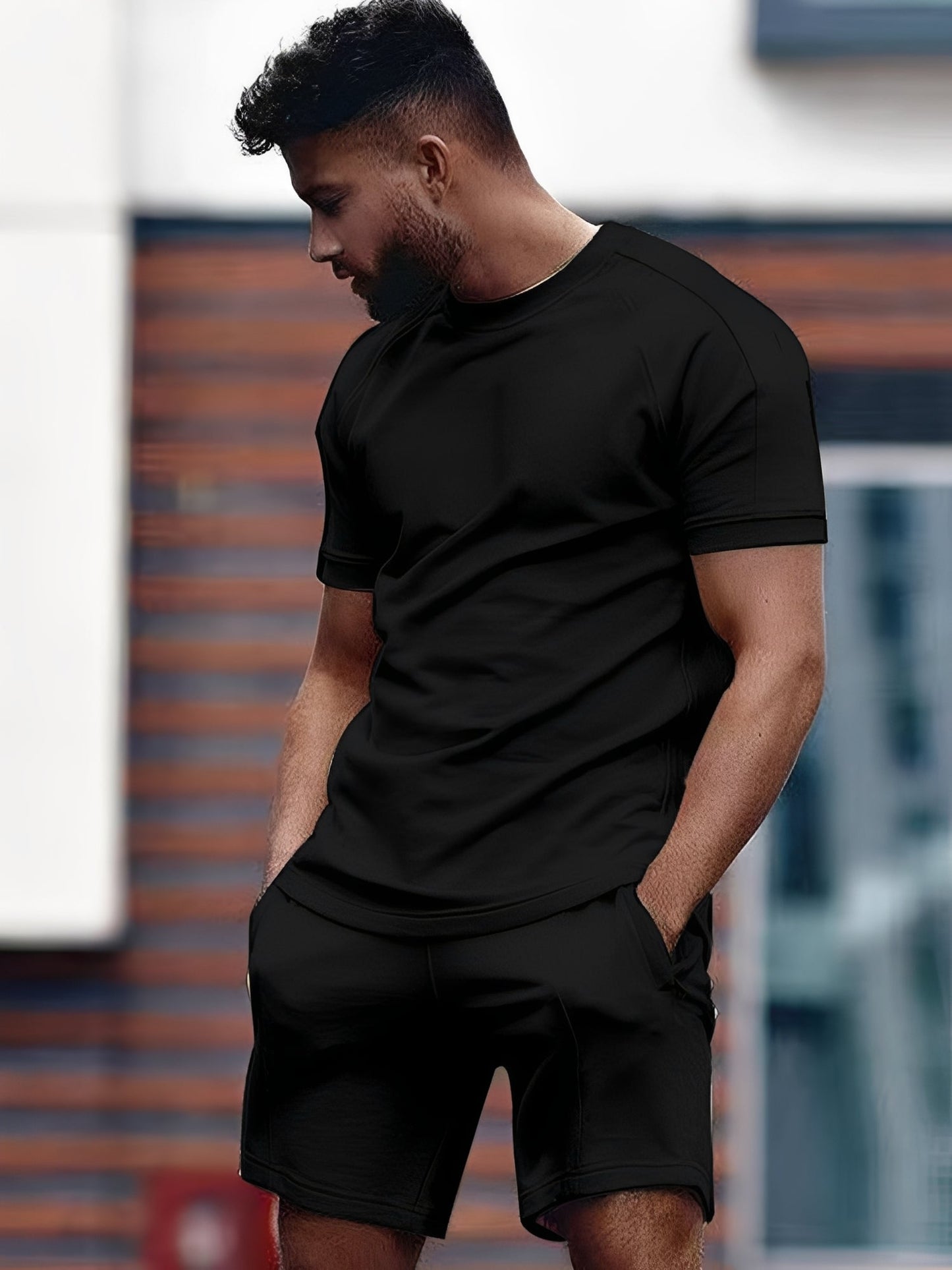 Andrew - Casual Short-Sleeve Set for Men