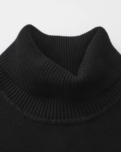 Bernese Peak Wool Turtleneck
