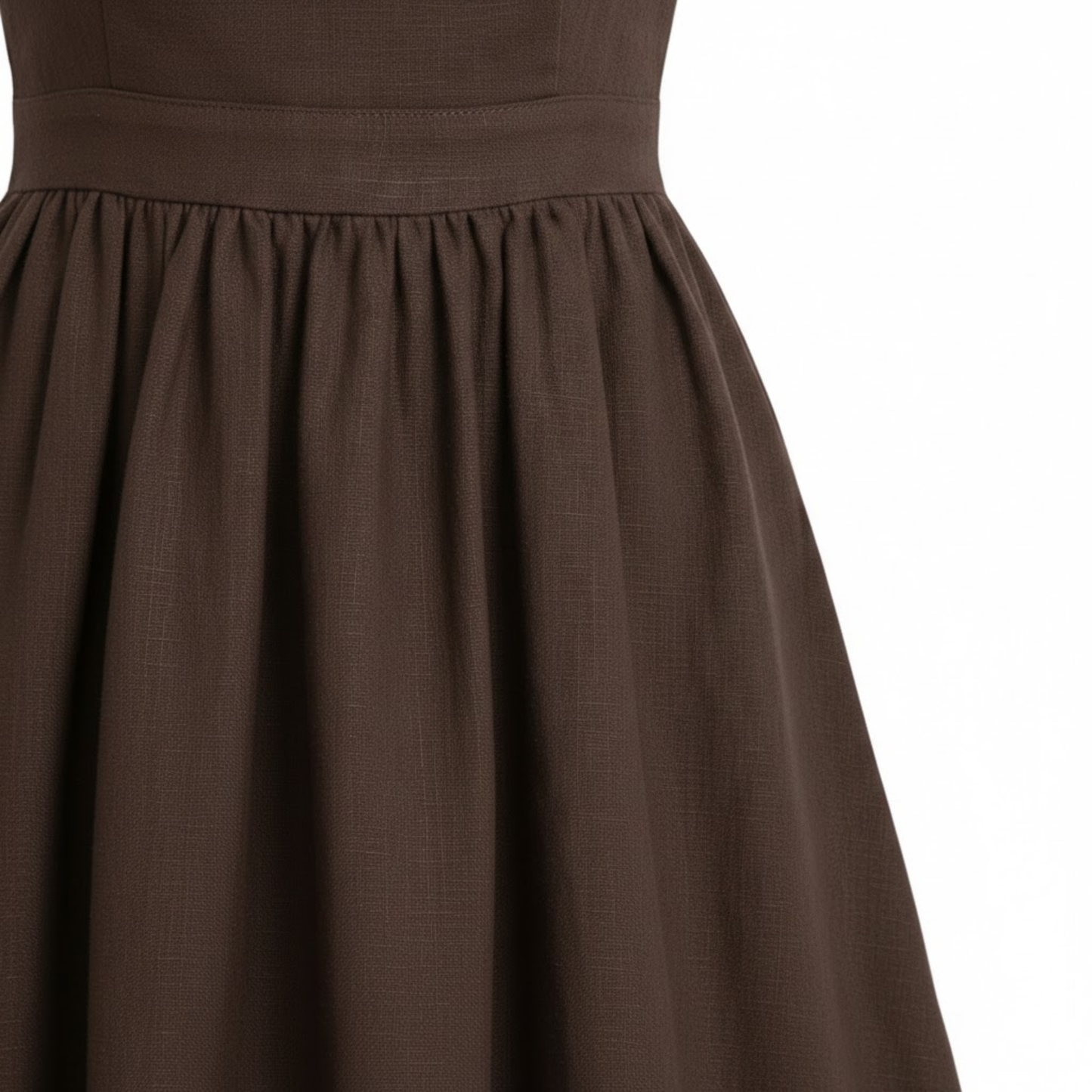 Women's Sleeveless V-Neck A-Line Midi Dress with Pockets and Spaghetti Straps for Casual Wear