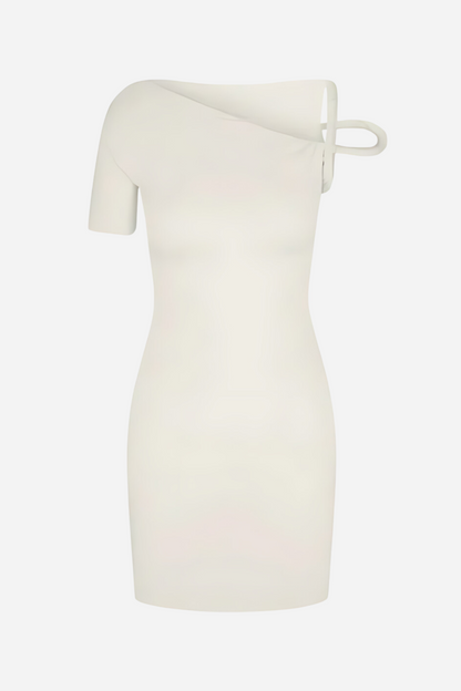 Faye | Dress with One-Shoulder Design