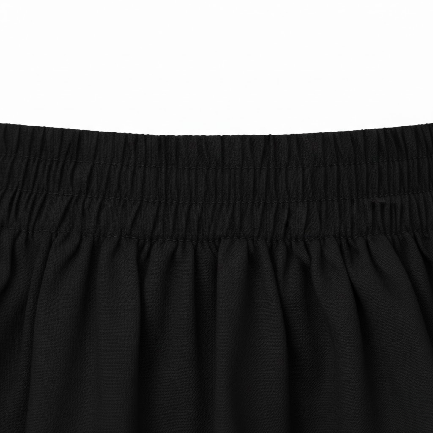 High Waist A-Line Mini Skirt with Built-in Shorts and Stretchy Elastic Waistband for Comfort
