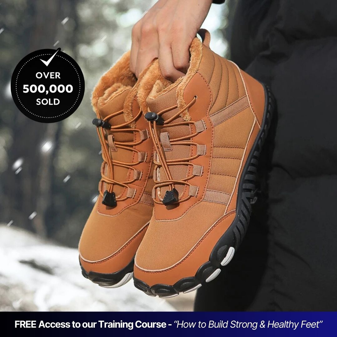 High-Top Barefoot Hiking Boots for Outdoor Adventure