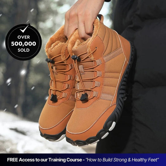 High-Top Barefoot Hiking Boots for Outdoor Adventure