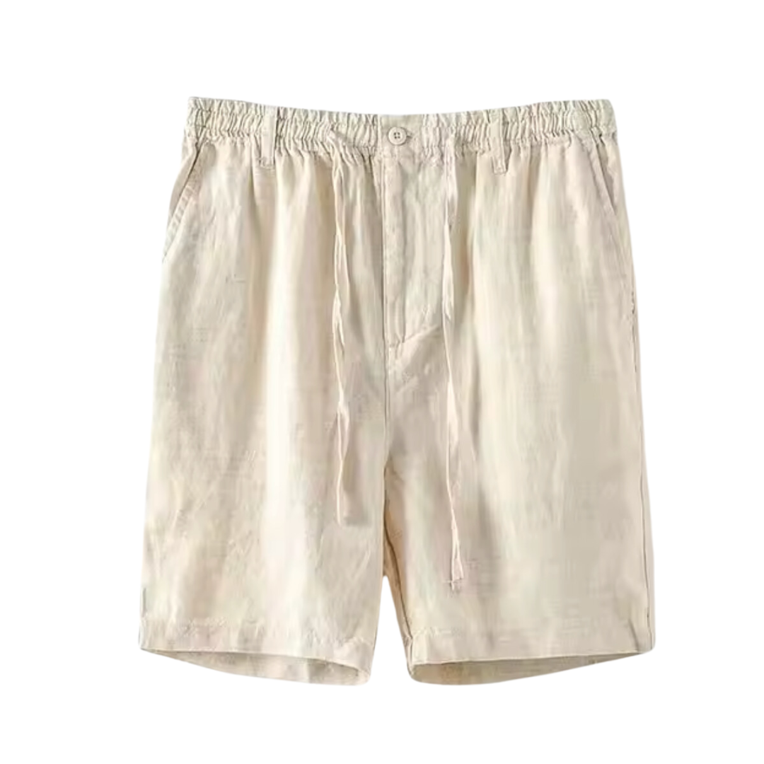 Men's Lightweight Linen Shorts for Summer Comfort