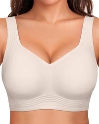 Wireless Full Coverage Bra for Women – Seamless Comfort Bra full Support