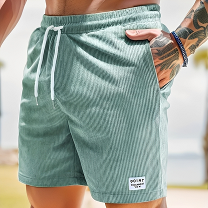 Devonto - Comfortable Summer Striped Shorts for Men