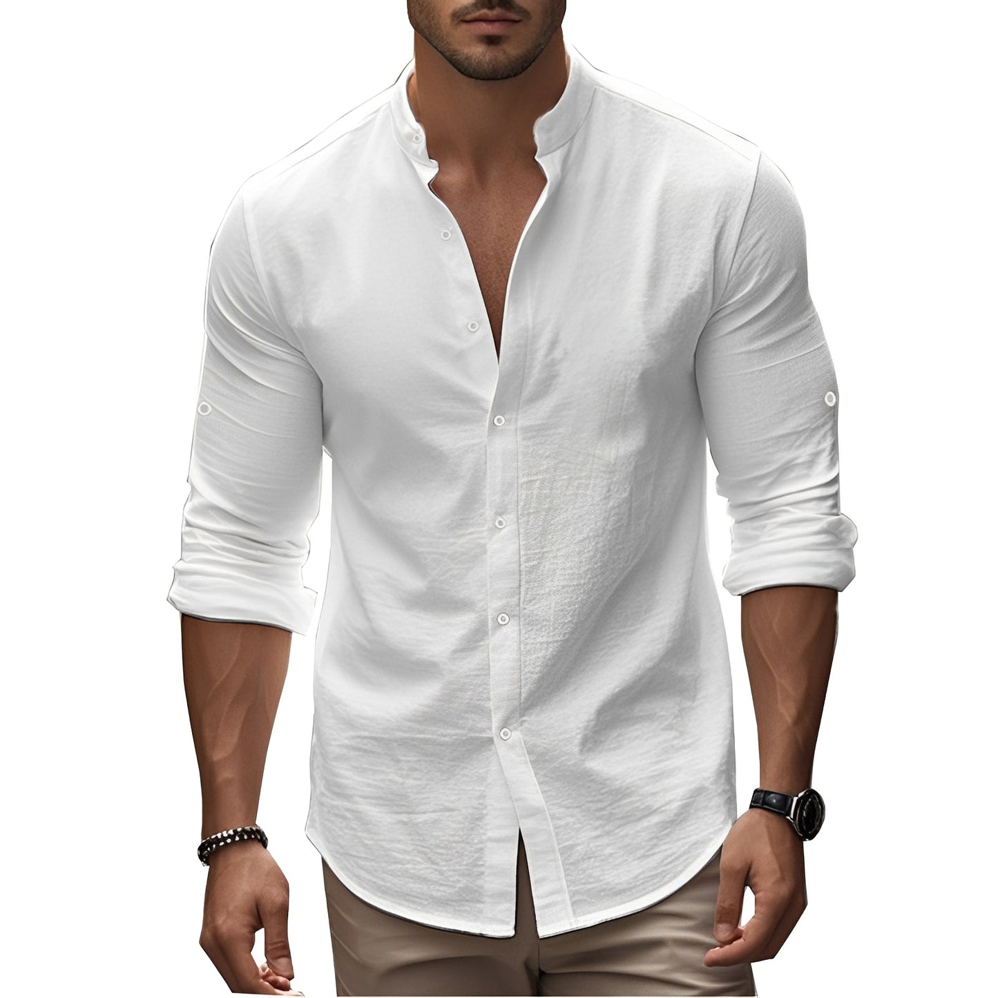 Timothy - Long Sleeve Slim Fit Shirt for Men