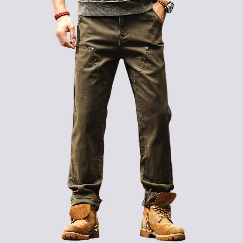 Felix - Classic and Robust Straight-Leg Trousers for Men