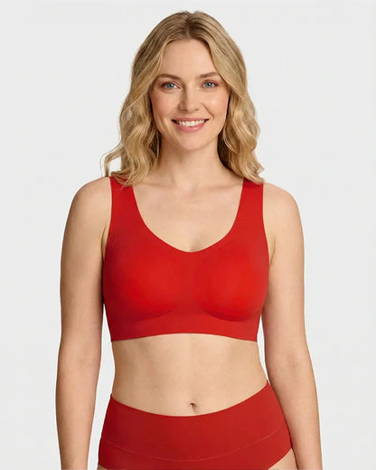 Wire-Free Antibacterial Jelly Bra for Enhanced Lift and Comfort