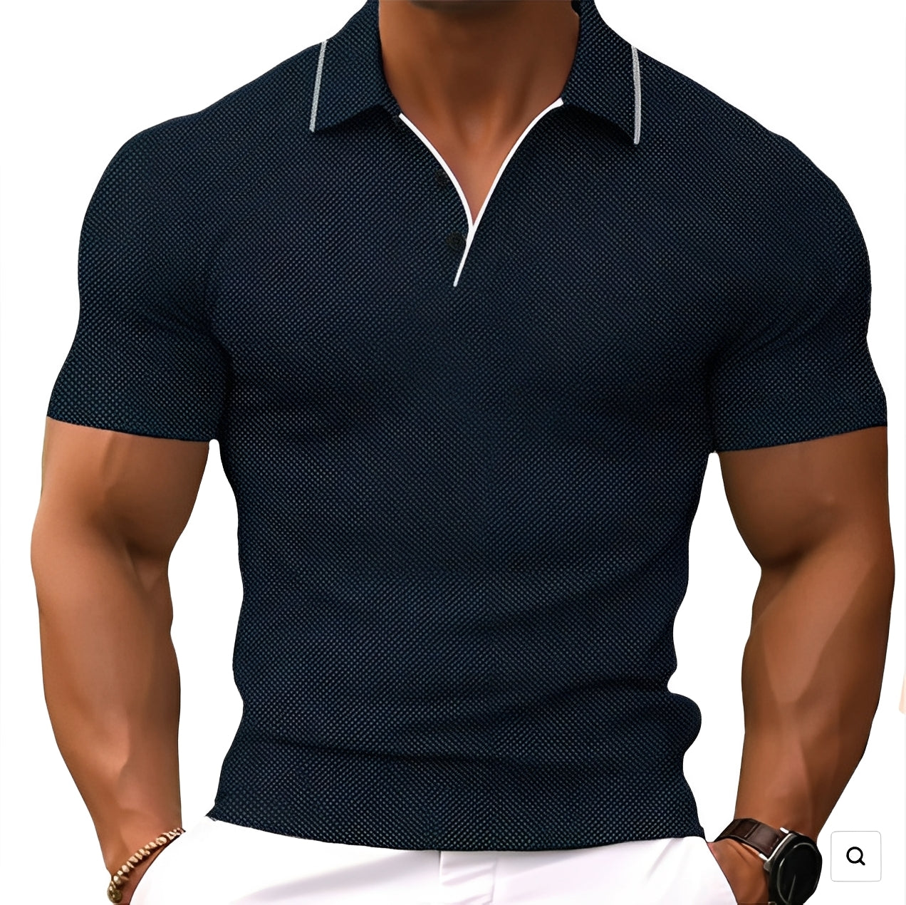 Alvin - Slim Fit Polo for Men