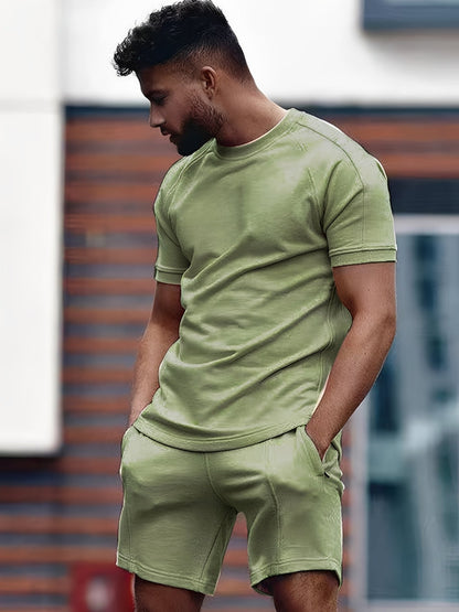 Andrew - Casual Short-Sleeve Set for Men