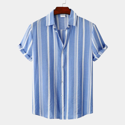 Men's Casual Striped Shirt - Stylish and Comfortable Everyday Wear