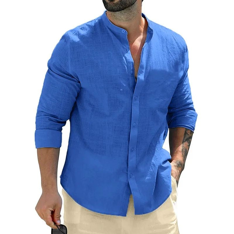 Dominic - Casual Long Sleeve Shirt for Men