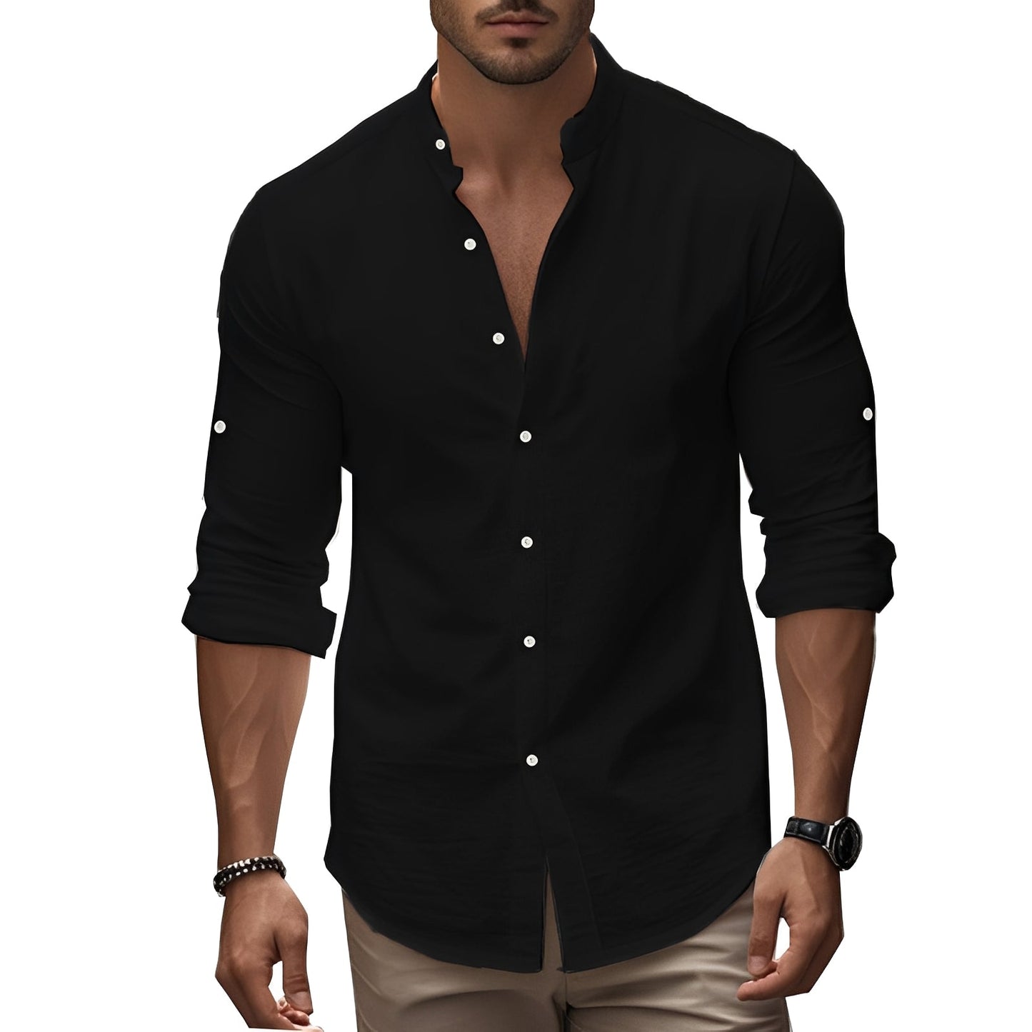 Timothy - Long Sleeve Slim Fit Shirt for Men