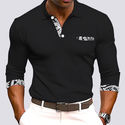 Hamish - Elegant Long-Sleeve Shirt for Men