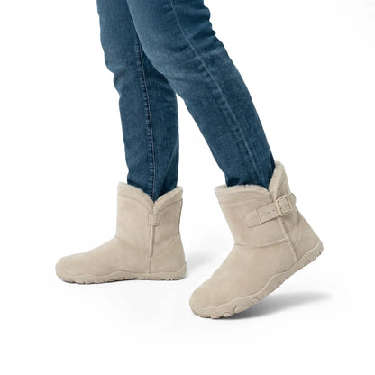 Women's Ergonomic Barefoot Shoes with Cozy Fur Lining for Ultimate Comfort