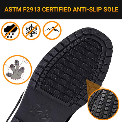 360° Anti-Slip Winter Boots for Enhanced Traction and Comfort