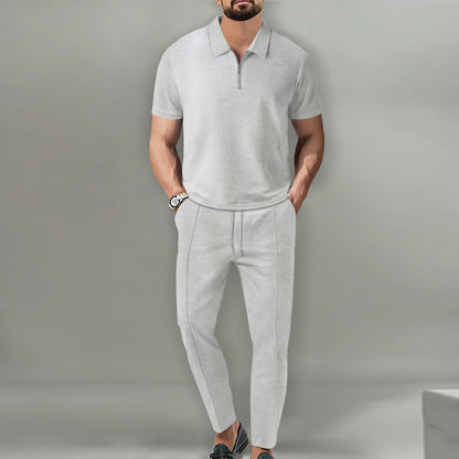 Charles - Elegant Waffle Set for Men