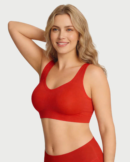 Wire-Free Antibacterial Jelly Bra for Enhanced Lift and Comfort