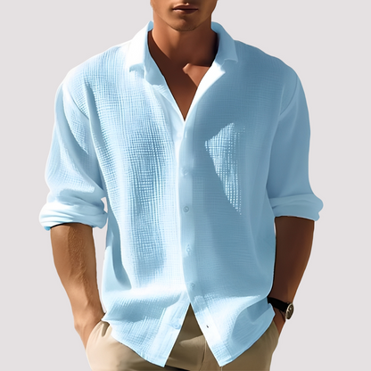 Ollie - Comfortable Button-Up Shirt for Men