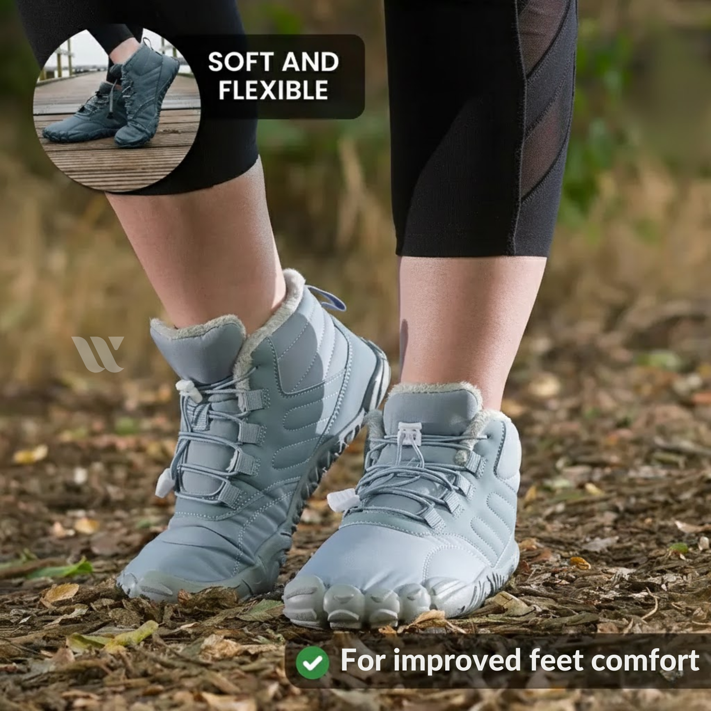 Non-Slip Barefoot Shoes for Winter - Healthy Footwear for Men and Women