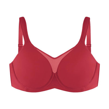 Comfortable Plus Size Full Coverage Cooling Minimizer Bra for Enhanced Support