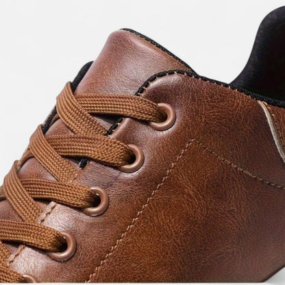 Men's Stylish Business Casual Lace-Up Sneakers | Comfortable Everyday Footwear
