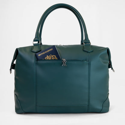 Racing Green Weekend Travel Bag - Stylish and Durable