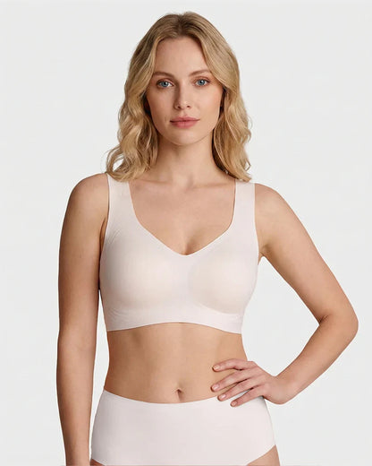 Wire-Free Antibacterial Jelly Bra for Enhanced Lift and Comfort