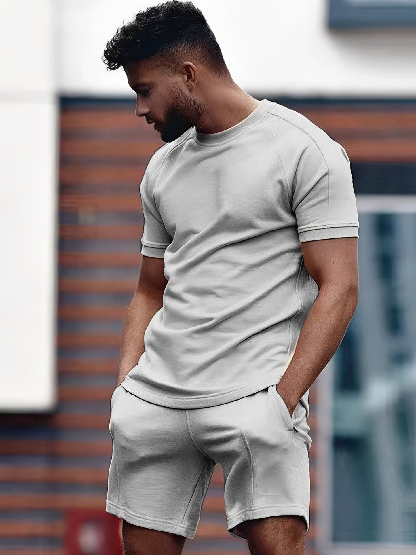Andrew - Casual Short-Sleeve Set for Men
