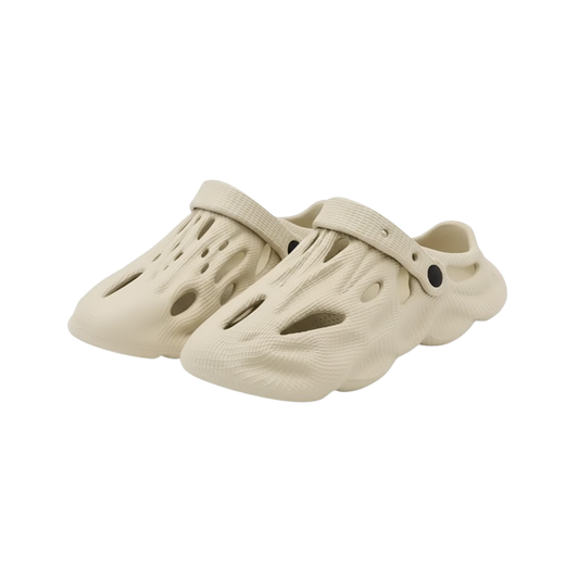 Lightweight Men's EVA Garden Clogs - Anti-Slip Outdoor Beach Sandals with Hollow Design