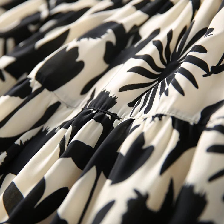 Coco - Elegant Printed Skirt
