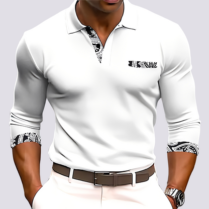 Hamish - Elegant Long-Sleeve Shirt for Men