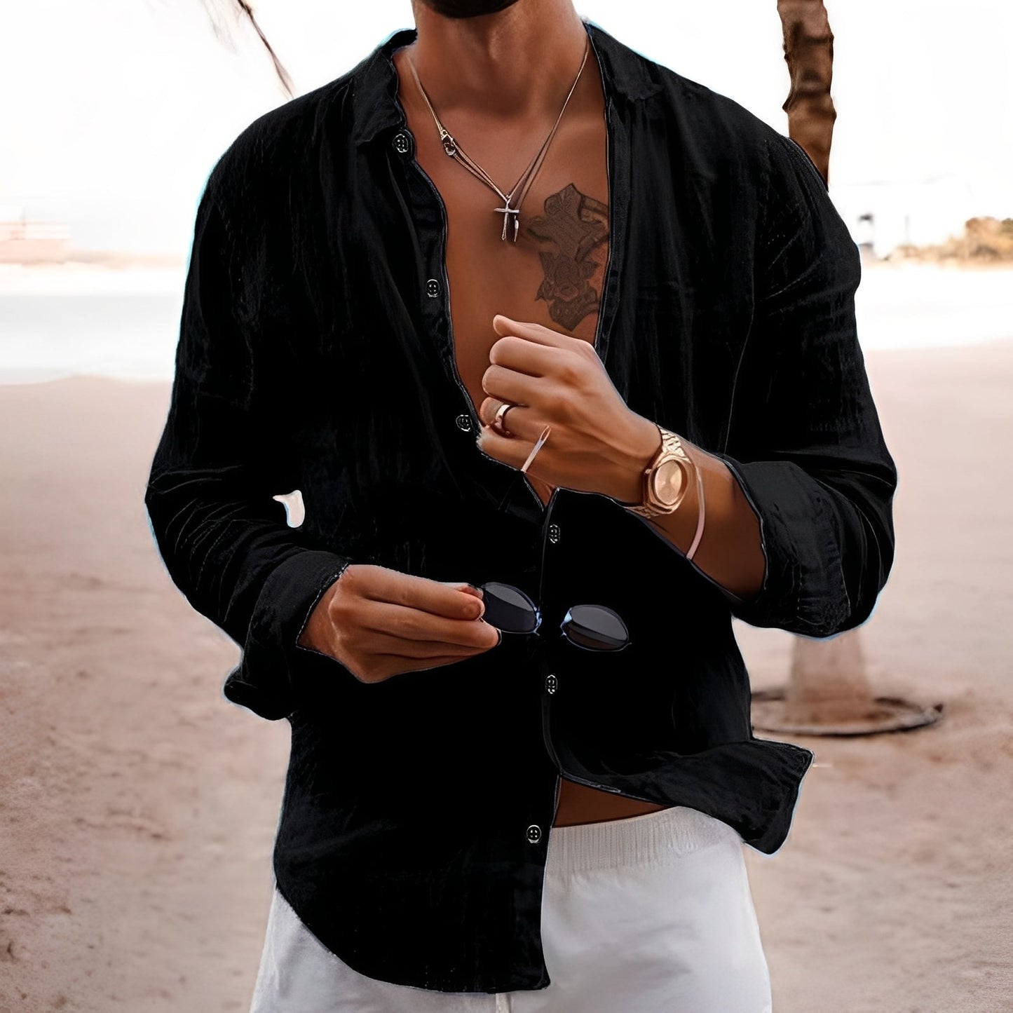 Henry - Casual and breathable shirt for men