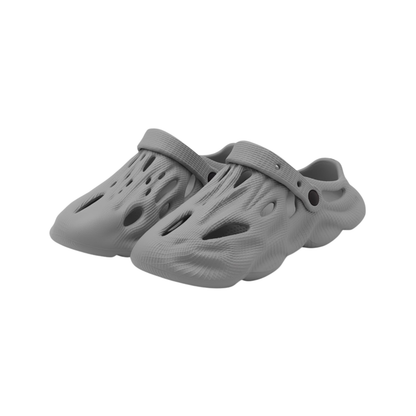 Lightweight Men's EVA Garden Clogs - Anti-Slip Outdoor Beach Sandals with Hollow Design