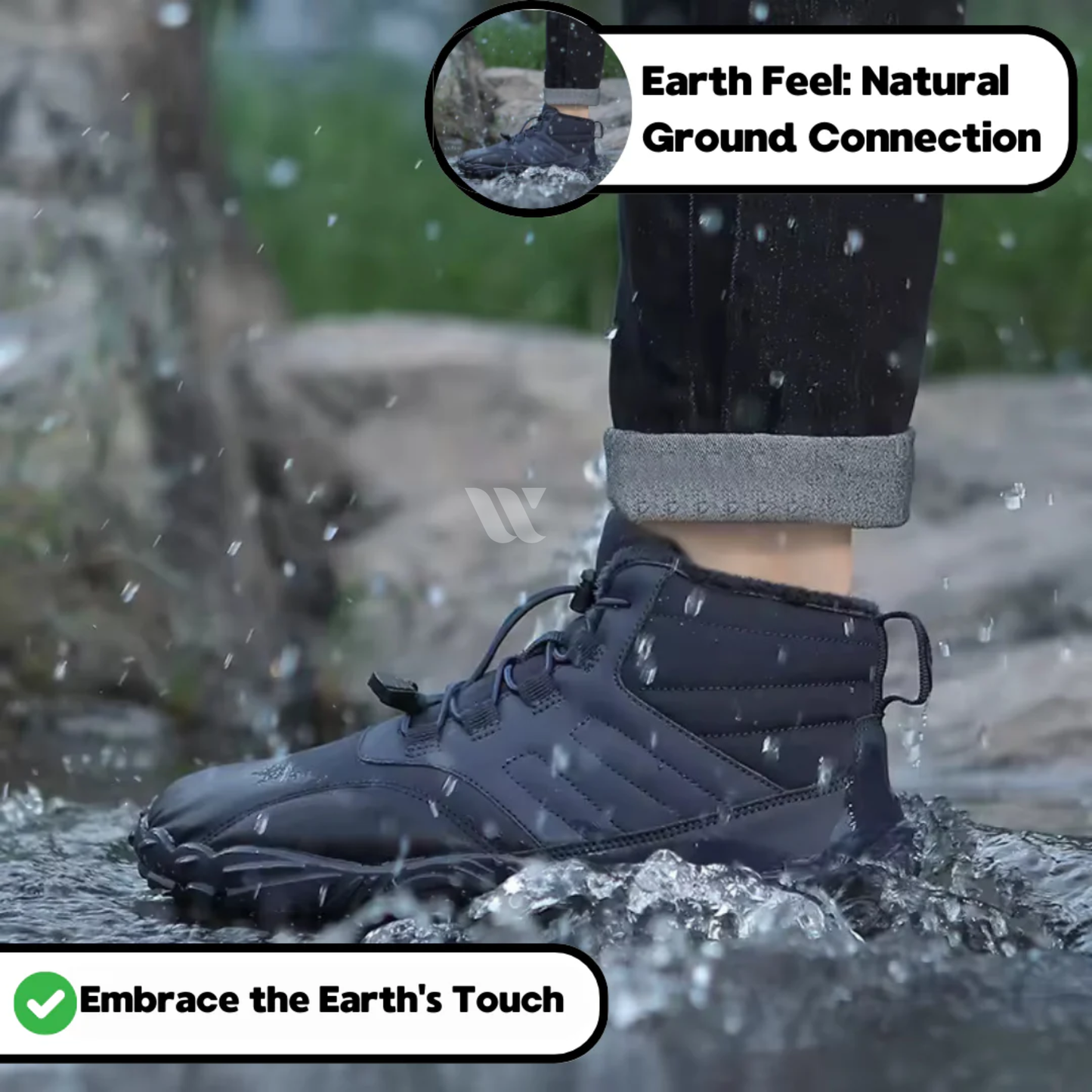Non-Slip Barefoot Shoes for Winter - Healthy Footwear for Men and Women
