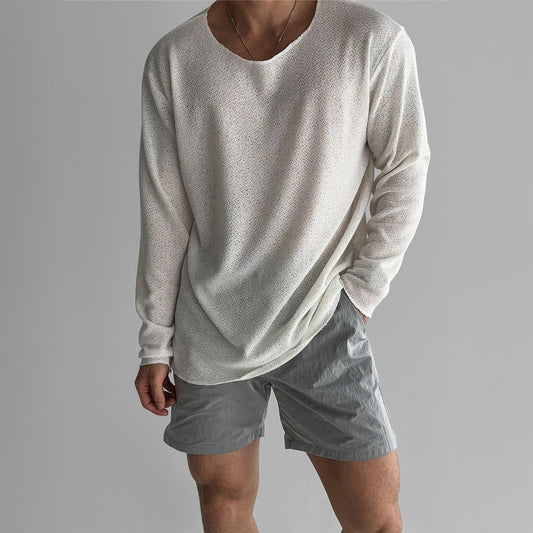 Carl - Breathable Long-Sleeve Shirt for Men