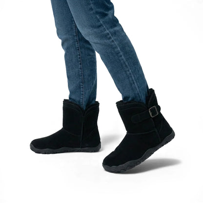 Women's Ergonomic Barefoot Shoes with Cozy Fur Lining for Ultimate Comfort