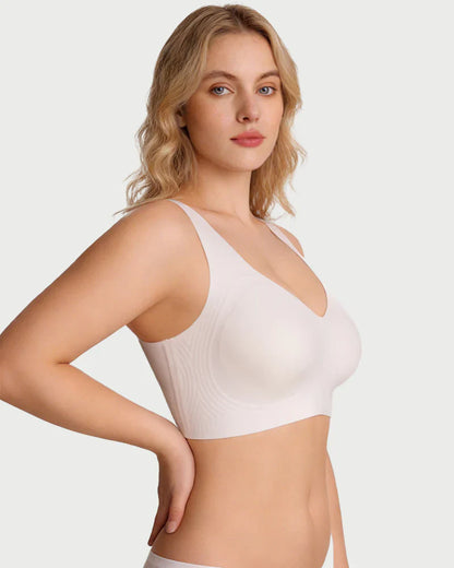 Wire-Free Antibacterial Jelly Bra for Enhanced Lift and Comfort