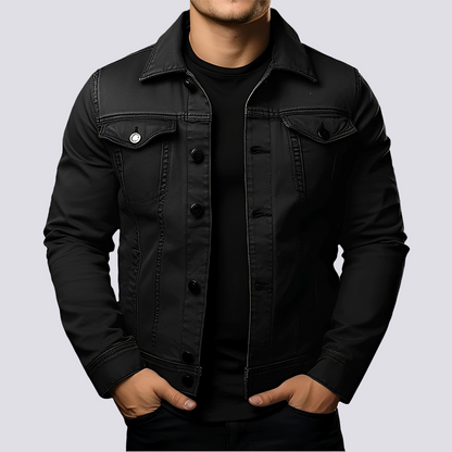 Casual Denim Jacket for Men - Modern and Comfortable Style
